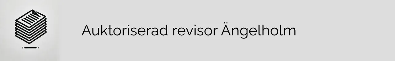 Auktoriserad revisor Ängelholm